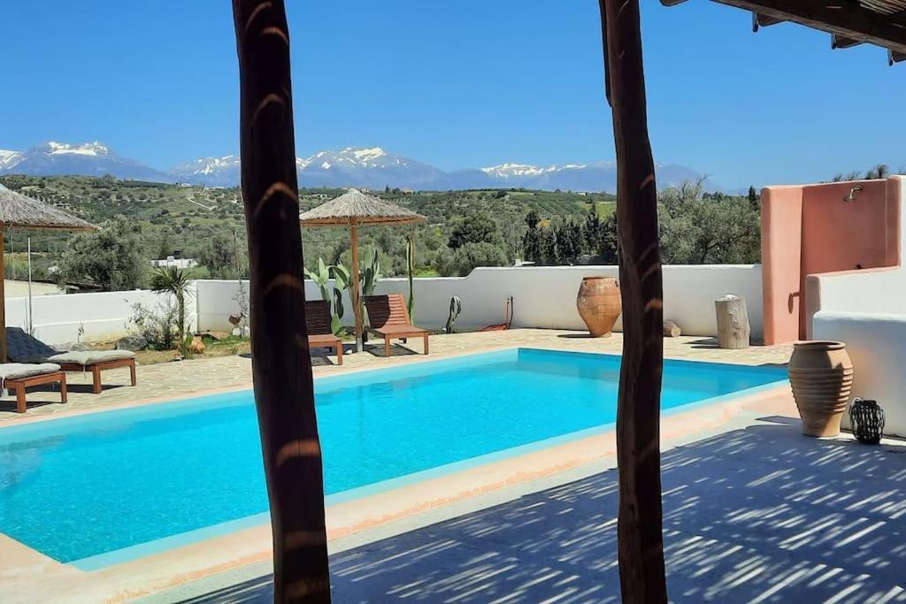 Villa Louloudia Stylish Luxury Villa With Private Pool Πιτσίδια Εξωτερικό φωτογραφία